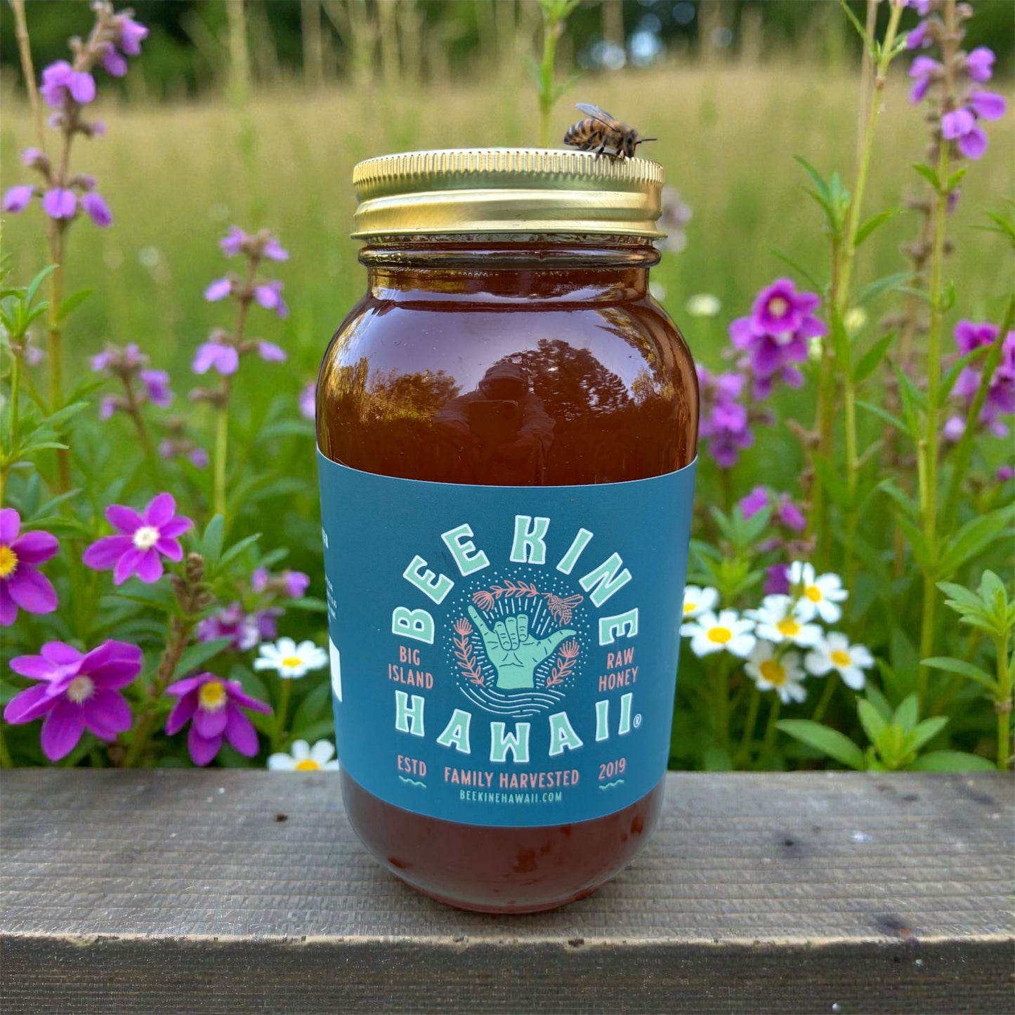 48 oz Raw Hawaiian Honey (Quart) – Hamakua Coast Small Batch, Award-Winning